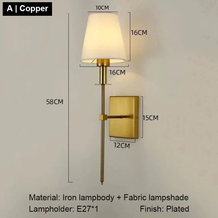 Nordic Elegance LED Wall Sconce | Modern Bedroom &amp; Living Room Lighting
