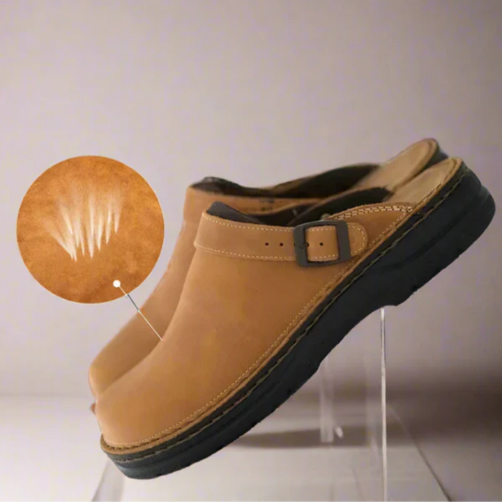 Mens Clogs Slip On Breathable Material Orthopedic
