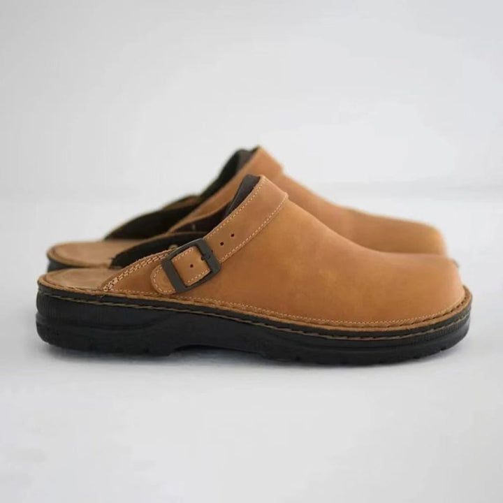 Mens Clogs Slip On Breathable Material Orthopedic