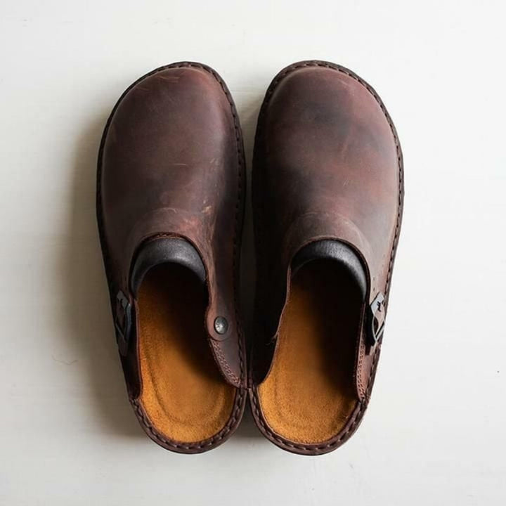 Mens Clogs Slip On Breathable Material Orthopedic