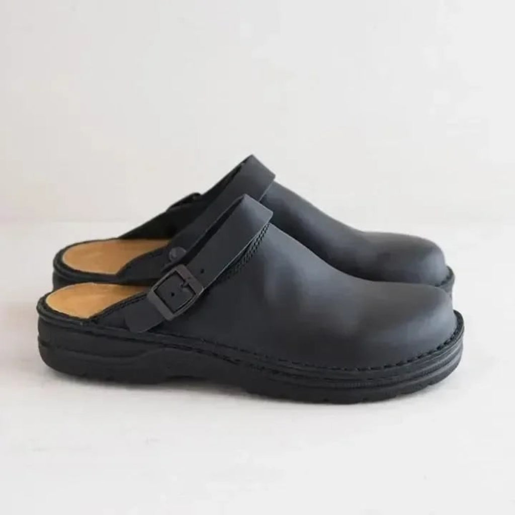 Mens Clogs Slip On Breathable Material Orthopedic