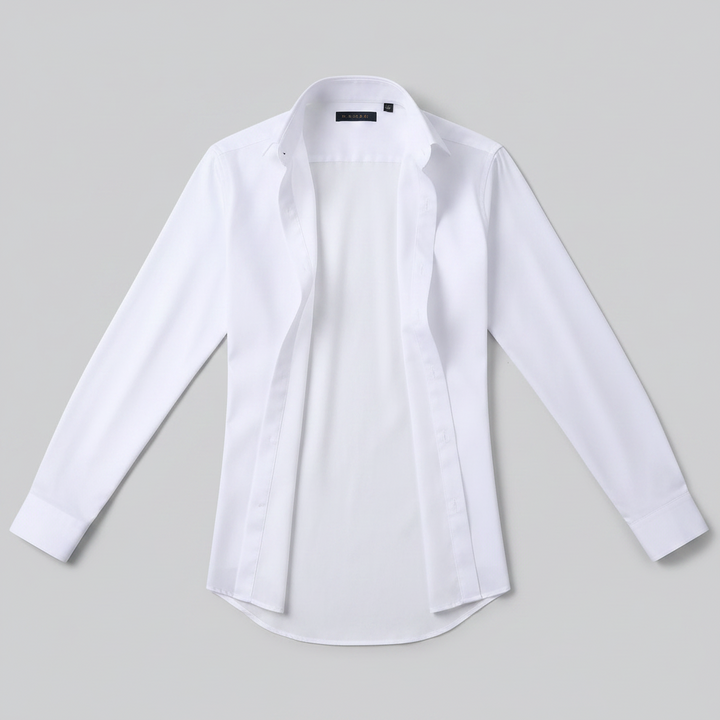 Mens Dress Shirt Stretch Fit Long Sleeve Button Up Design