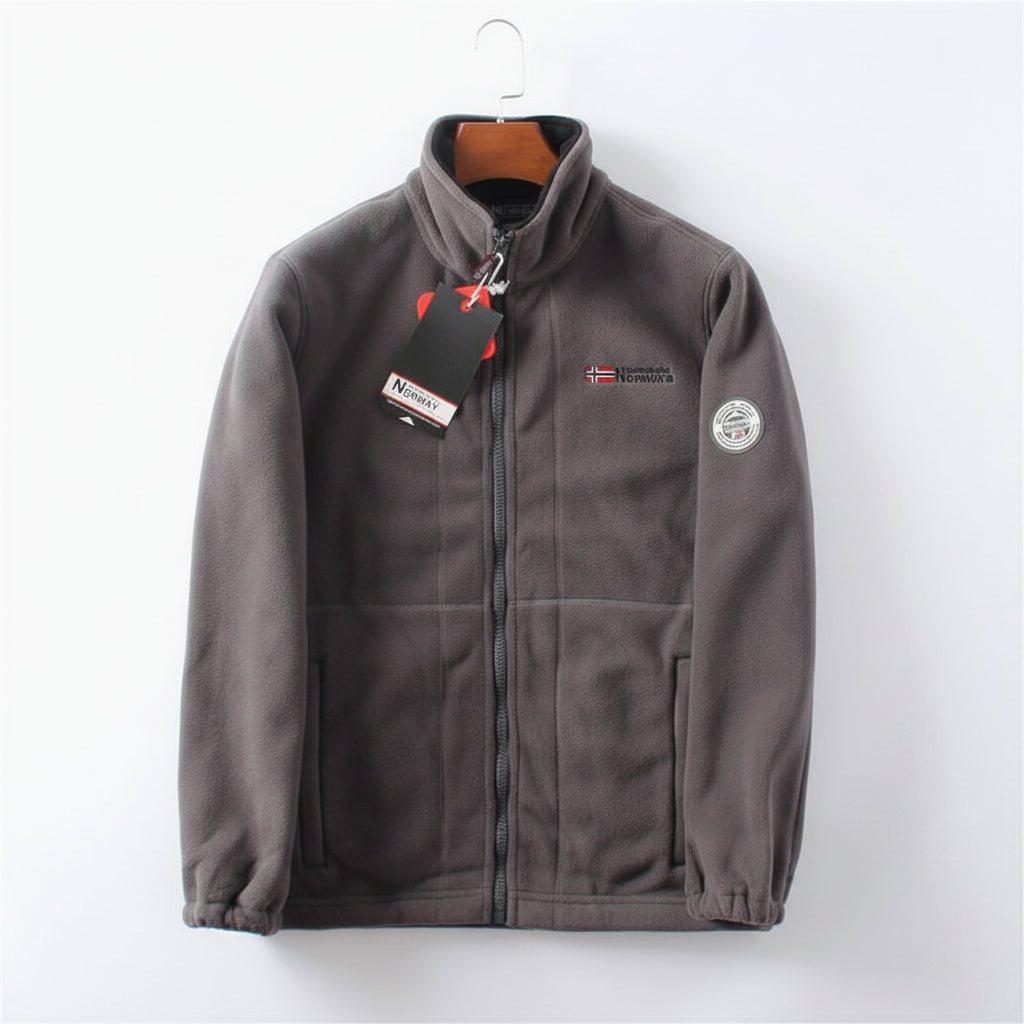 Mens Jacket Comfortable Zip Up Casual Outerwear