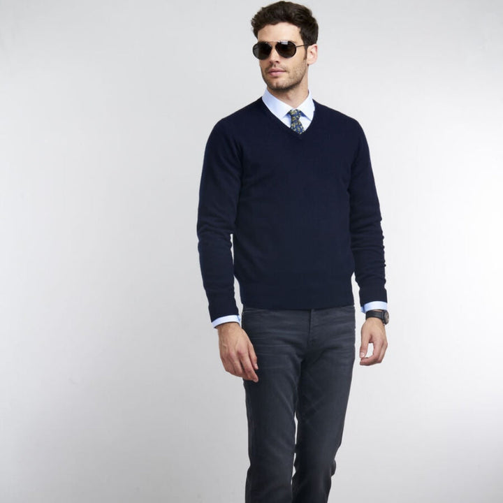 Mens Versatile Timeless Sweater | Pullover