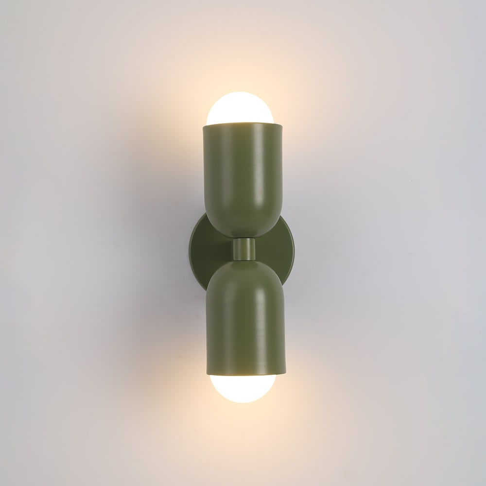 Modern Wall Lamp Indoor Lighting Dual Bulb Design