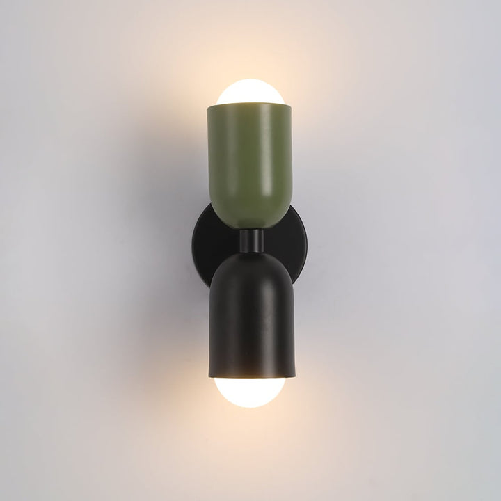 Modern Wall Lamp Indoor Lighting Dual Bulb Design