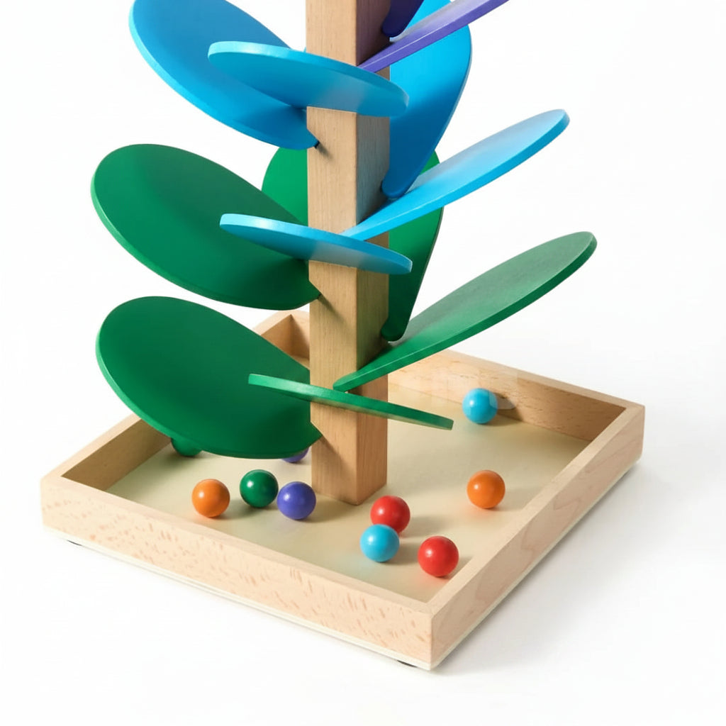 Musical Tree Toy Toddlers colorful Wooden Activity Playset