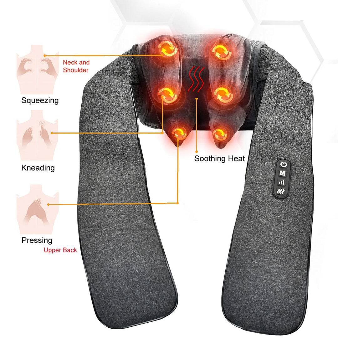Neck Massager Shoulder Massager Soothing Heat Relief