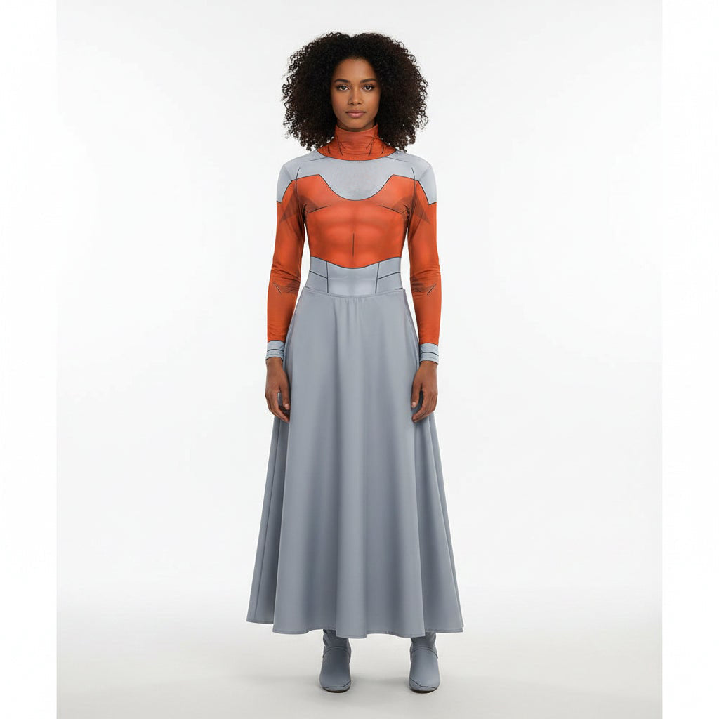 Halloween Costumes Adult Space Hero Dress Set