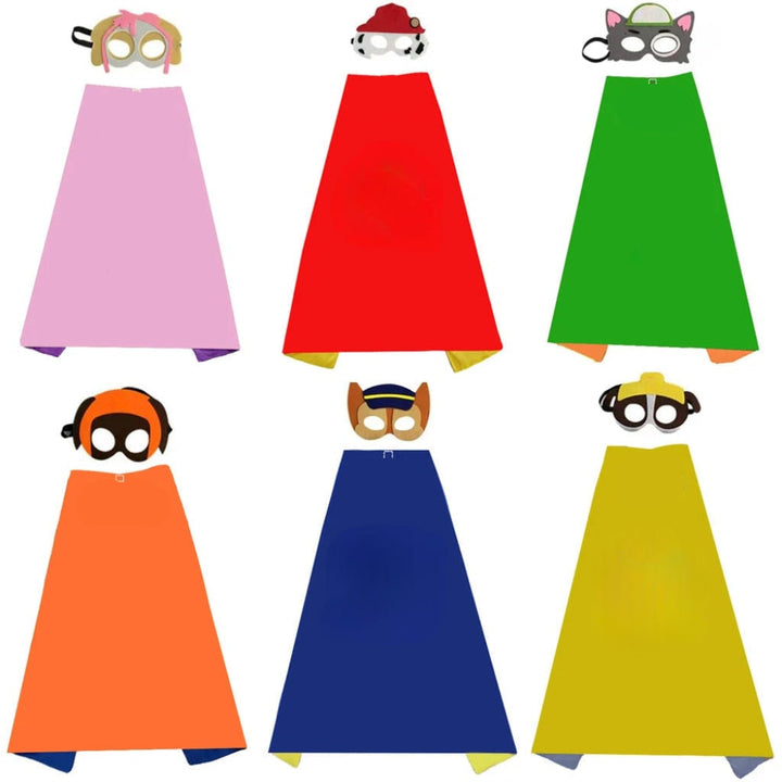 Halloween Costumes Kids Cape Mask Costume Set