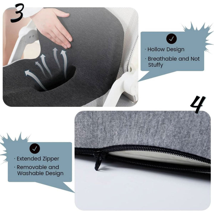 Seat Cushion Office Chair Memory Foam Comfortable Posture