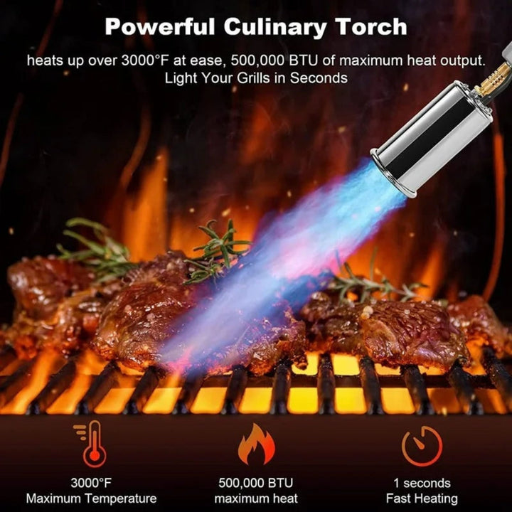 Outdoor Lighter Grill Igniter Adjustable Flame Control