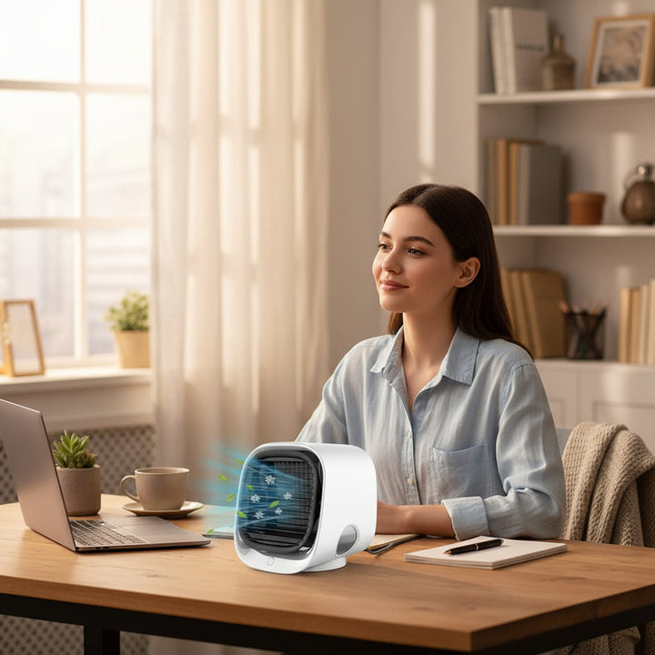 Personal Air Conditioner Portable Cooling USB Mini Fan