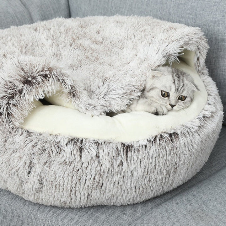 Pet Cave Bed Cozy Cat Cave Design Soft Comfort