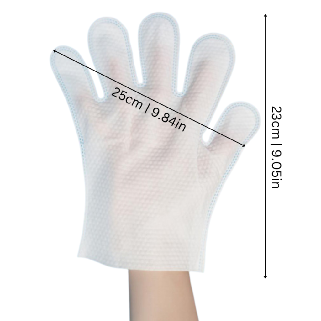 Pet Cleaning Gloves Disposable Pet Grooming Wipes Cats Dogs
