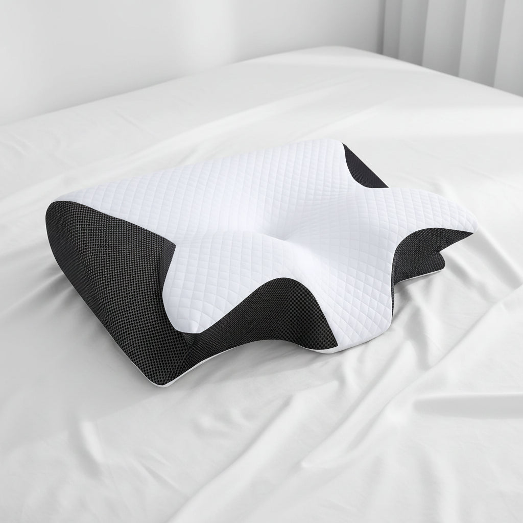 Pillow Side Sleepers Memory Foam Ergonomic Design