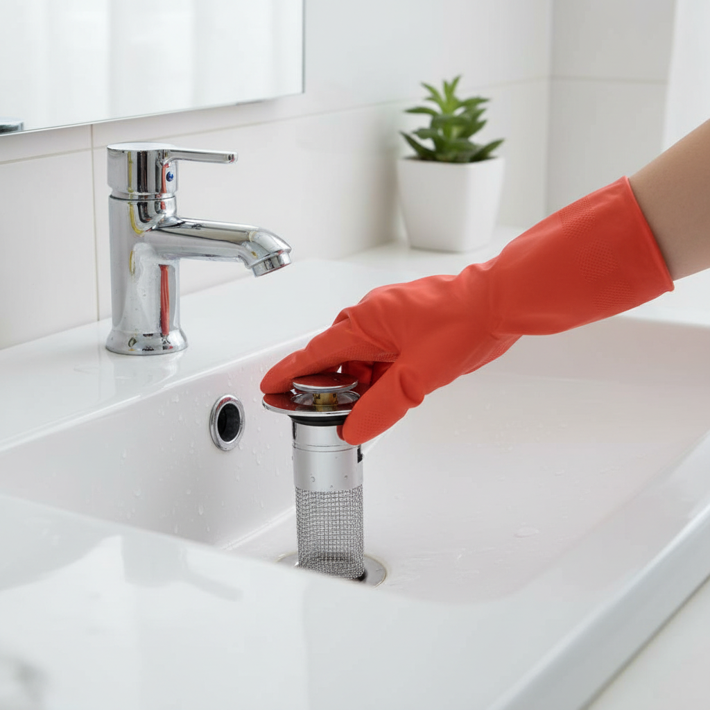 Pop Up Sink Stopper Drain Cover Easy Installation