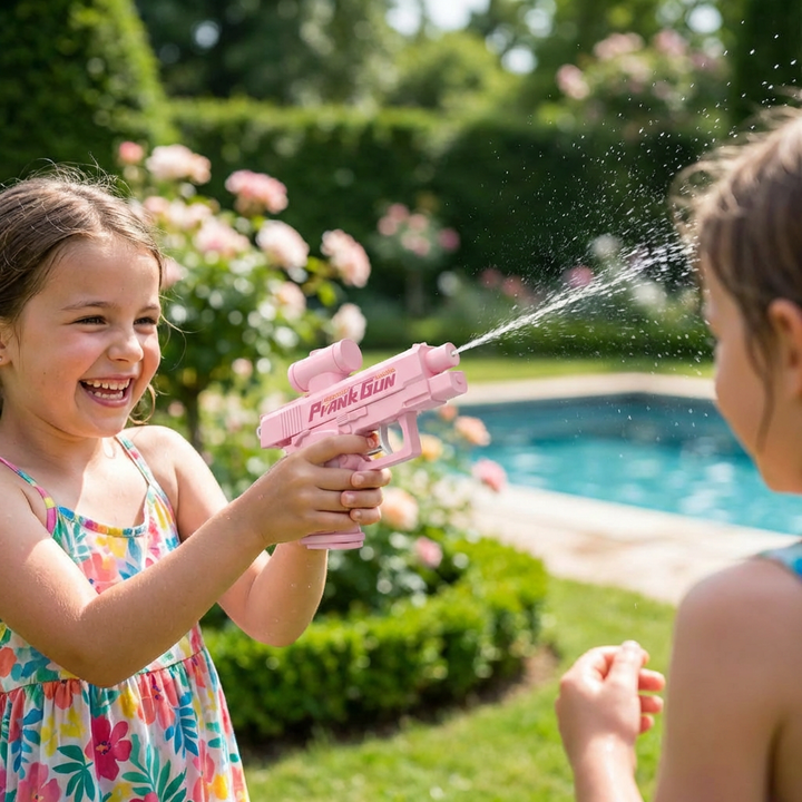 Prank Water Gun Kids Toy Double Sided Splash Shooter