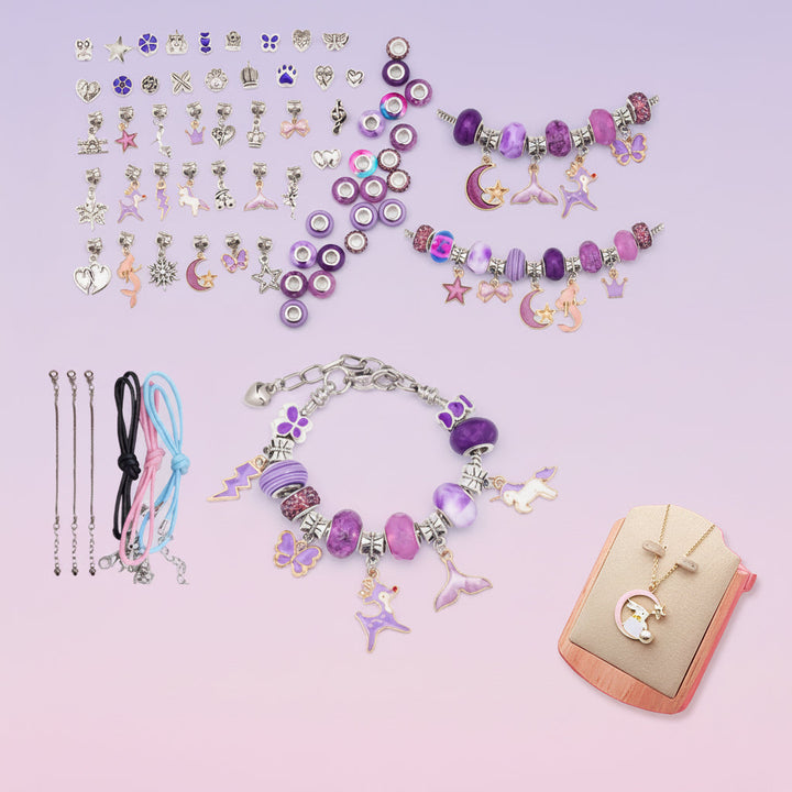 Mothers Day Bracelet Maker Set DIY jewelry Kit Kids Gift