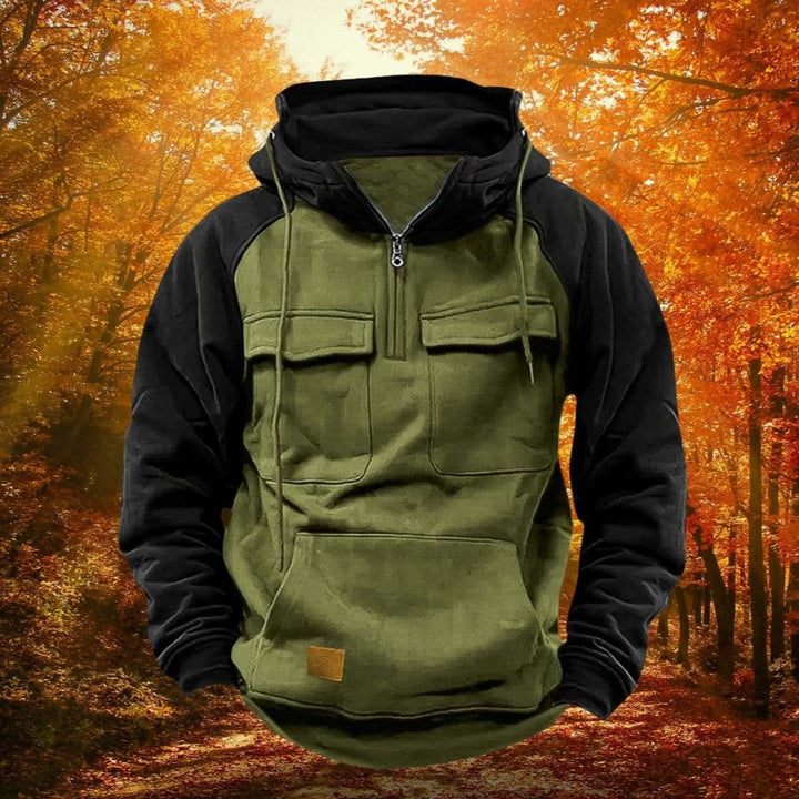 Quarter Zip Hoodie Performance Outdoor Active Performance