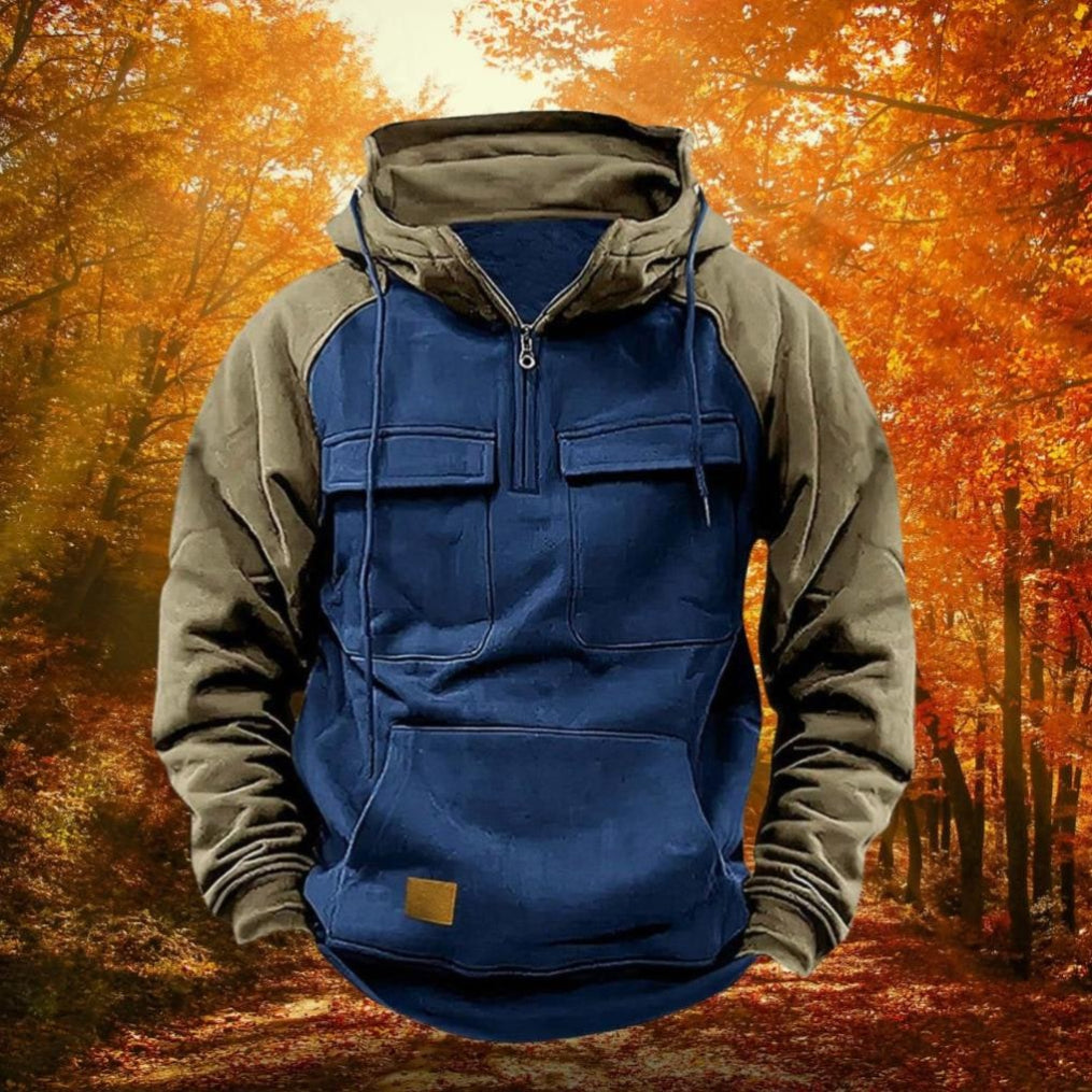 Quarter Zip Hoodie Performance Outdoor Active Performance