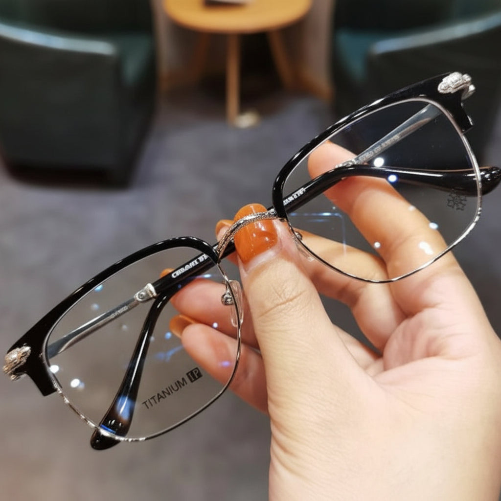Reading Glasses Computer Titanium Frame Matte Design