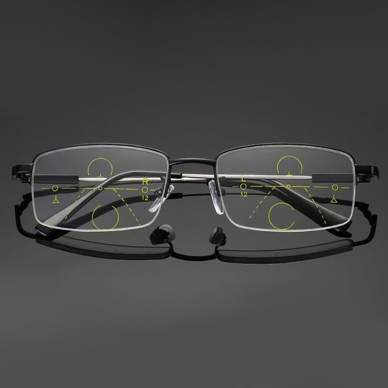 Reading Glasses Progressive Blue Light Photochromic Eyewear