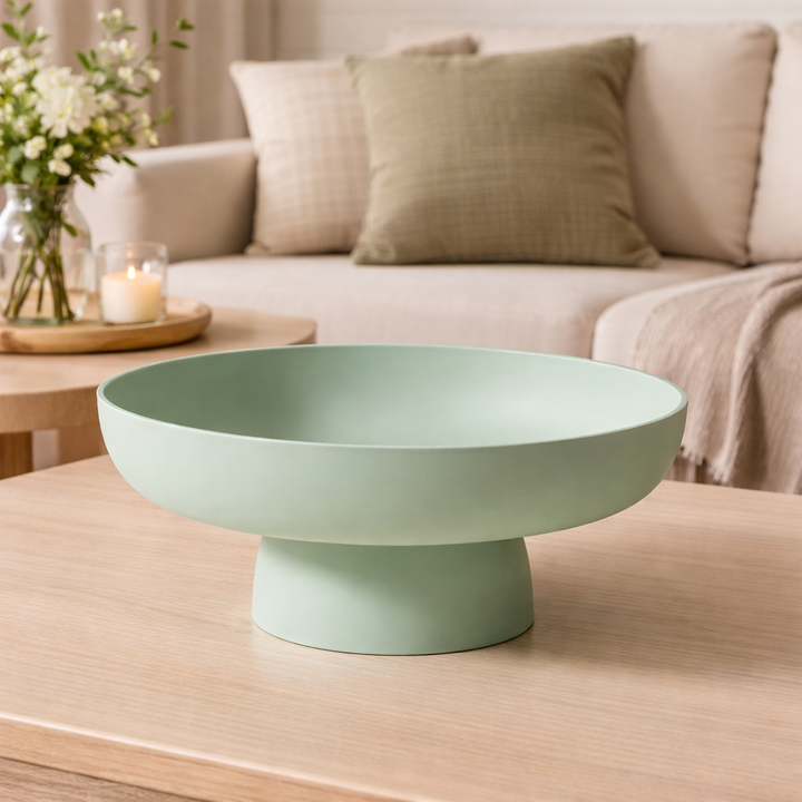 Retro Fruit Bowl Ceramic Kitchen Counter Decorative Serving Bowl