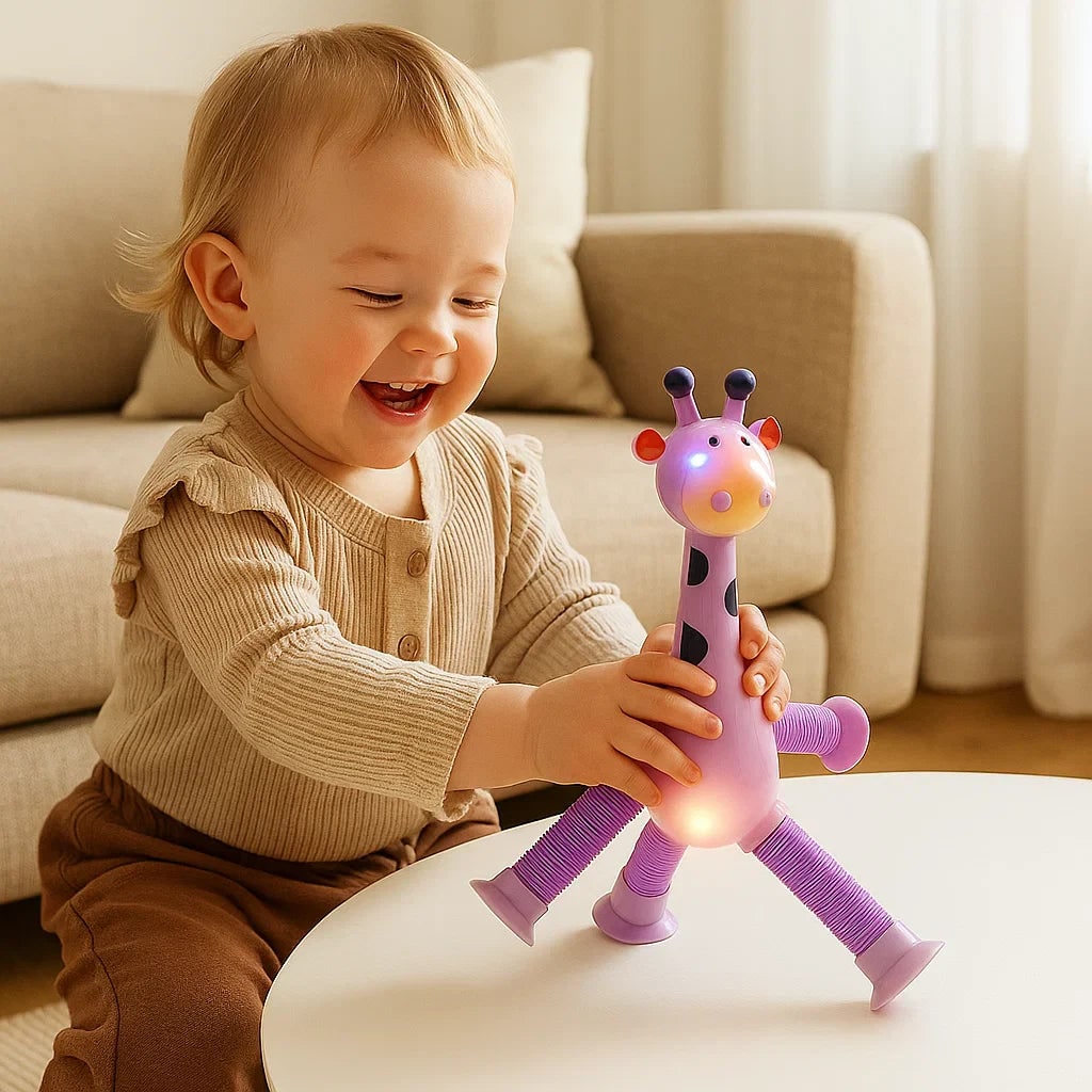Sensory Toy Educational Toddlers Interactive Giraffe