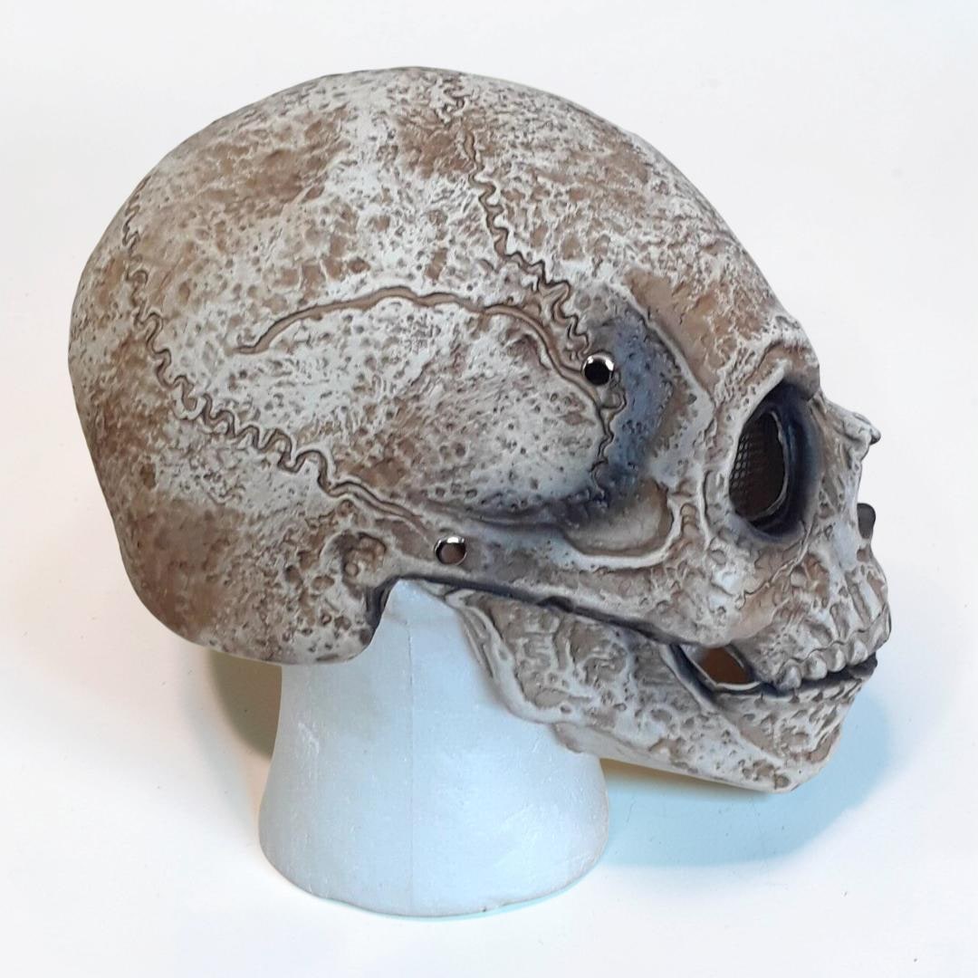 Halloween Costume Mask Skull Moving Jaw Cosplay Accessory
