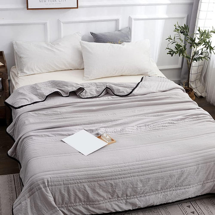 Soft Summer Cooling Blanket Gentle Skin Bed Blanket Hot Sleepers