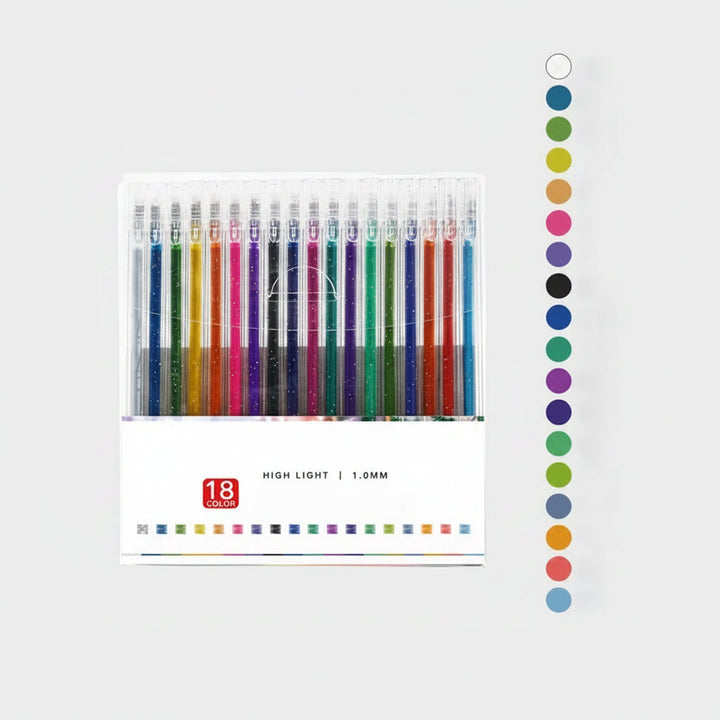 Sparkle Gel Pens Glitter Writing Creative Art Supplies