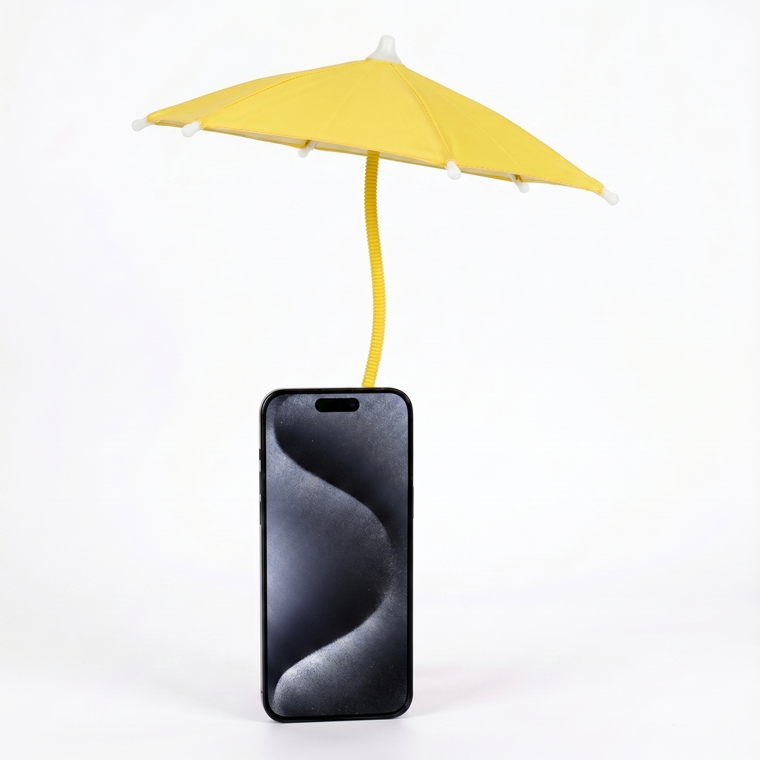 Sun Protection Phone Umbrella Adjustable Gooseneck