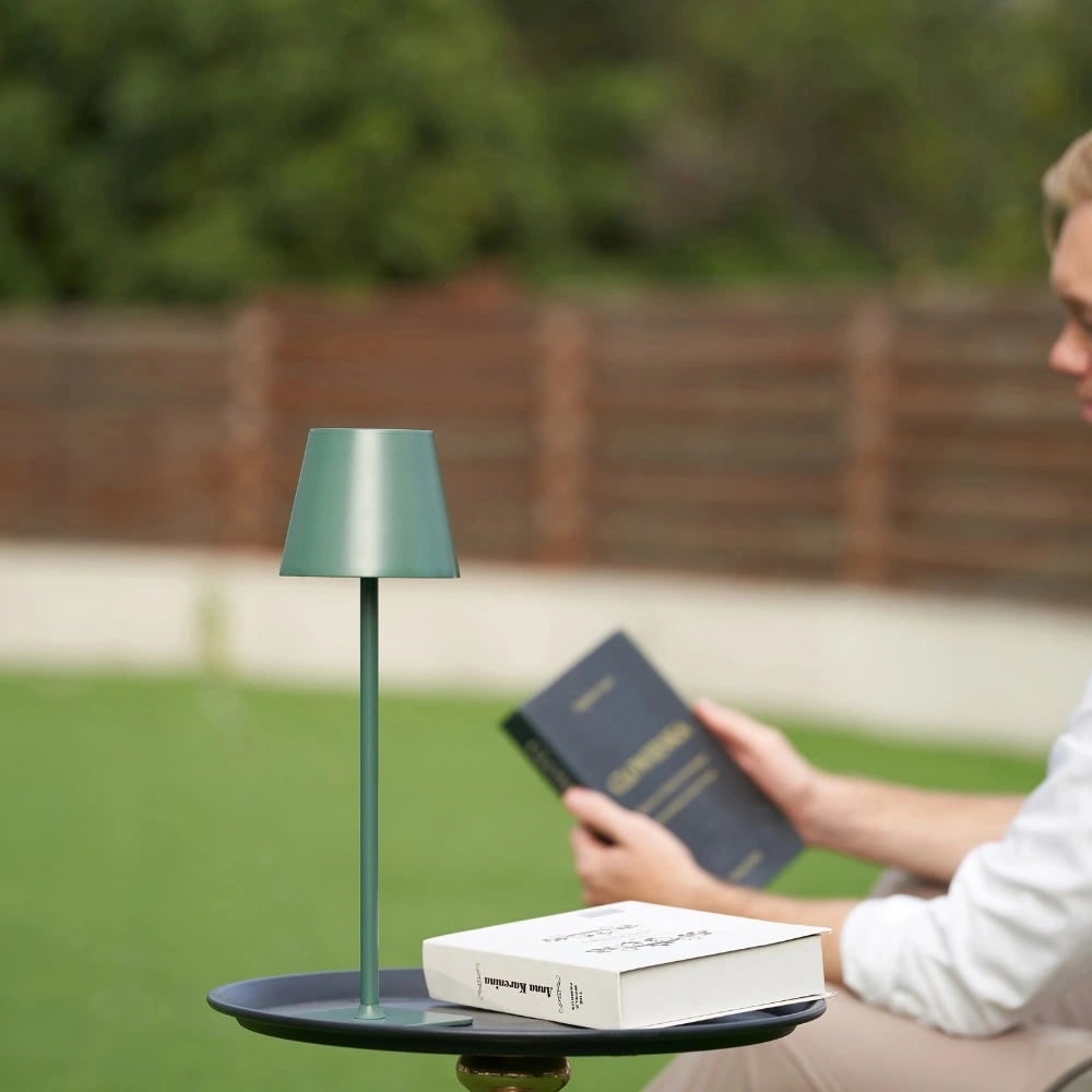Table Lamp Cordless Touch Dimmable Modern Metal Rechargeable LED