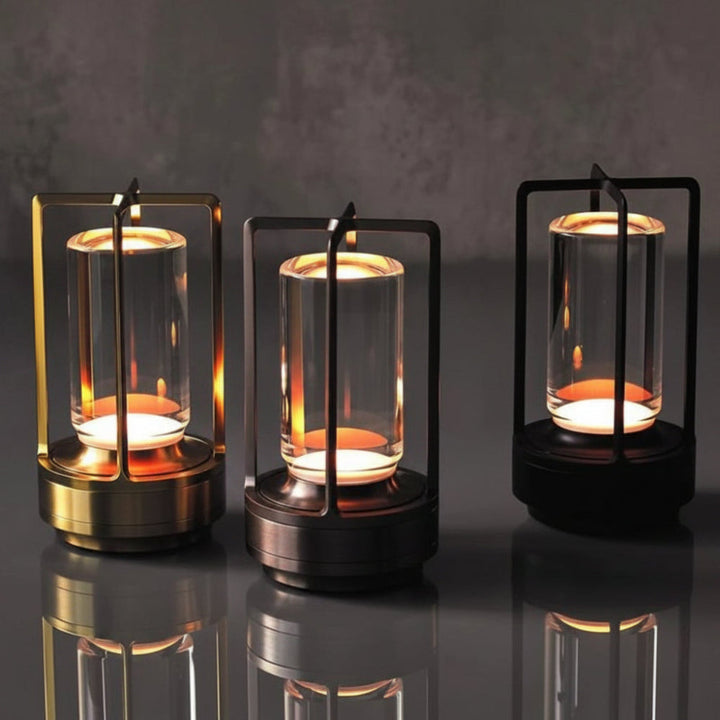 Table Lamp Rechargeable Battery Cordless Outdoor Lantern