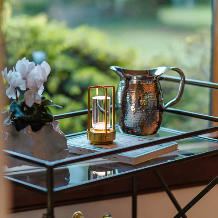 Table Lamp Rechargeable Battery Cordless Outdoor Lantern