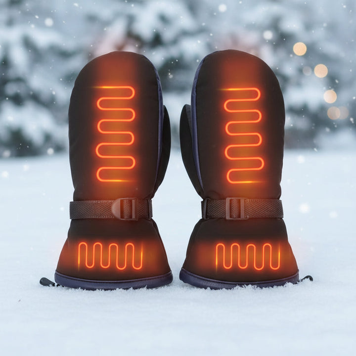 USB Heated Thermal Gloves Rechargeable Winter Warm Gloves