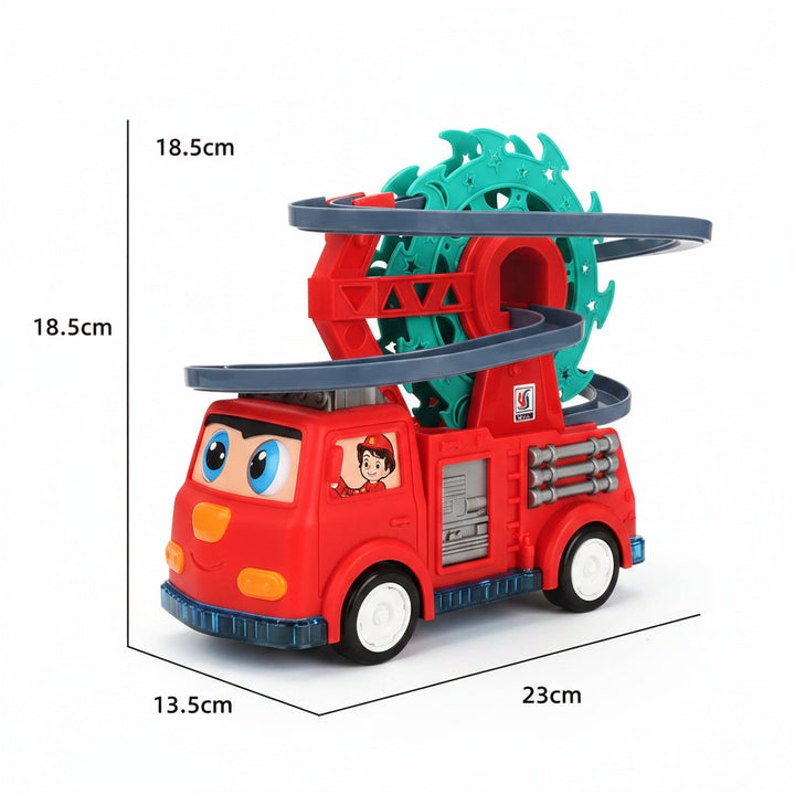 Toy Car Fire Truck Toy Interactive Educational Playset