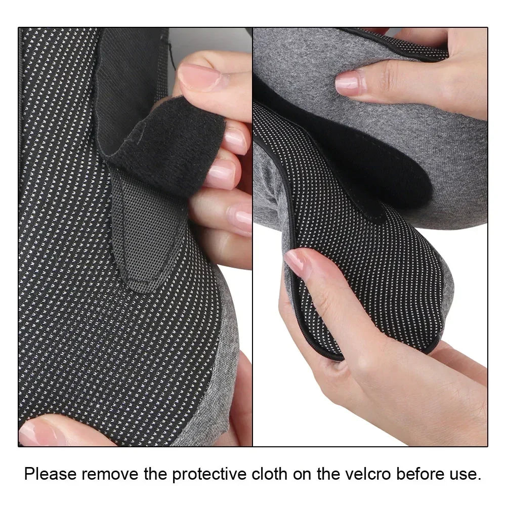 Travel Neck Pillow Memory Foam U-Shaped Neck Roll
