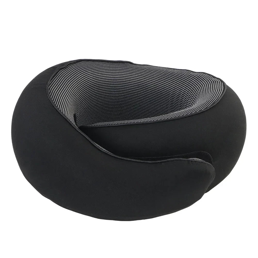 Travel Neck Pillow Memory Foam U-Shaped Neck Roll