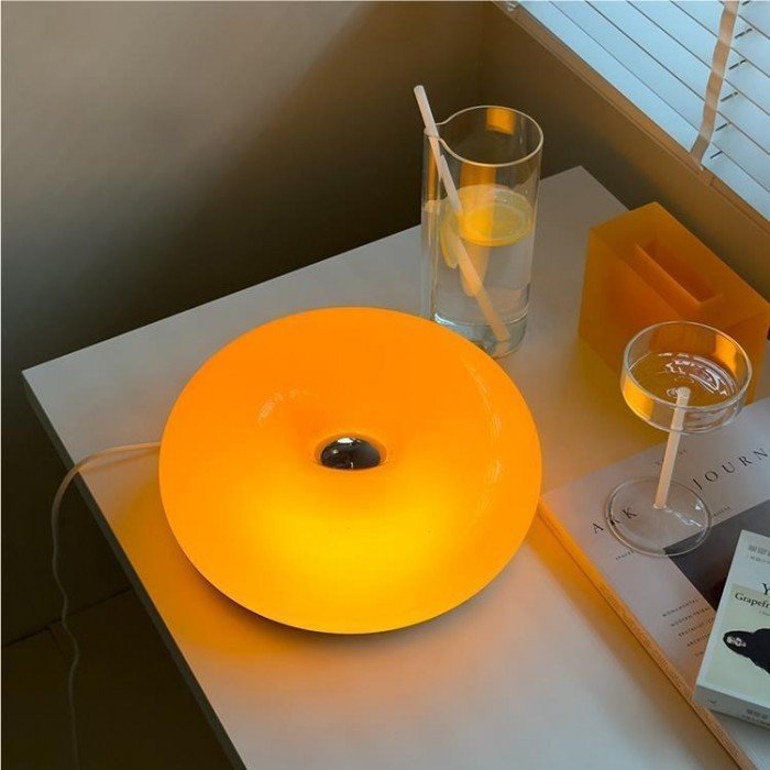 Bauhaus Donut Lamp | Modern LED Table &amp; Wall Light