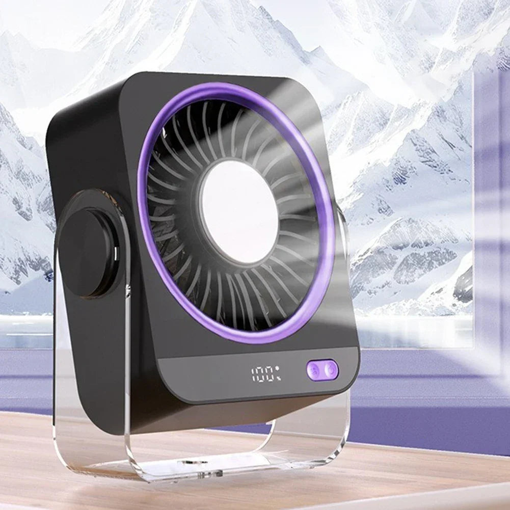 Fan Portable Desk Fan Rechargeable Personal Cooling Fan