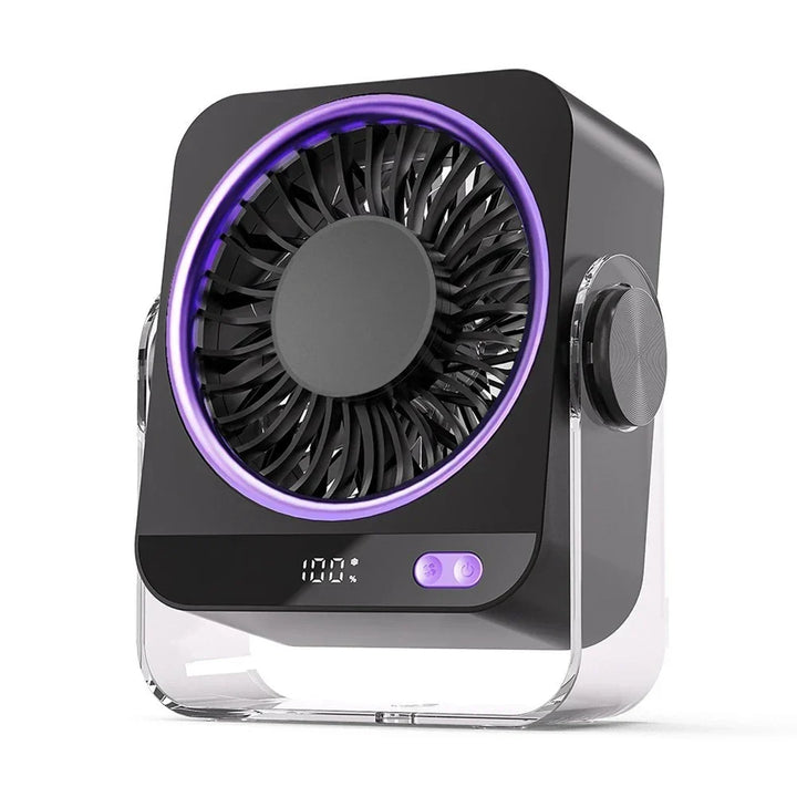 Fan Portable Desk Fan Rechargeable Personal Cooling Fan