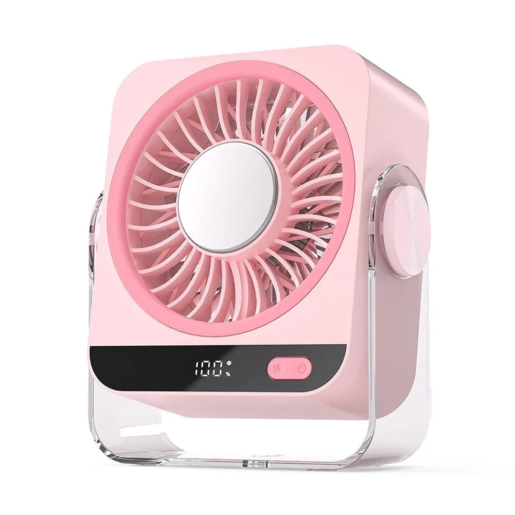 Fan Portable Desk Fan Rechargeable Personal Cooling Fan