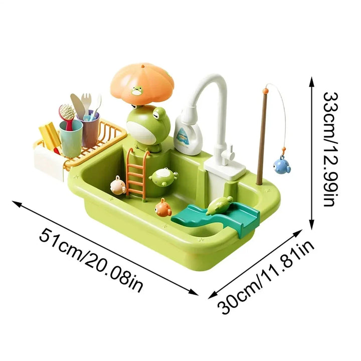 Water Table Pump Fun Playset Outdoor Activity