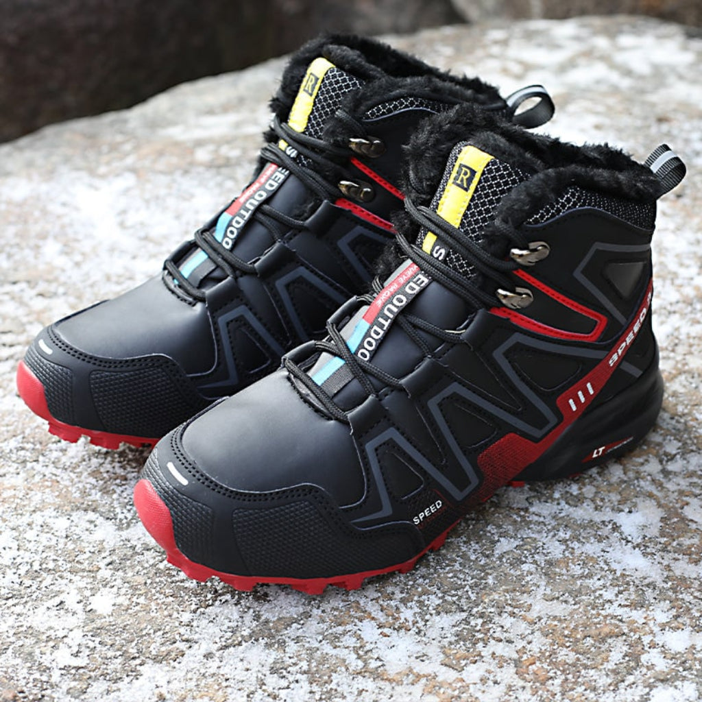 Waterproof Boots Hiking Winter Lace Up Ankle Boots