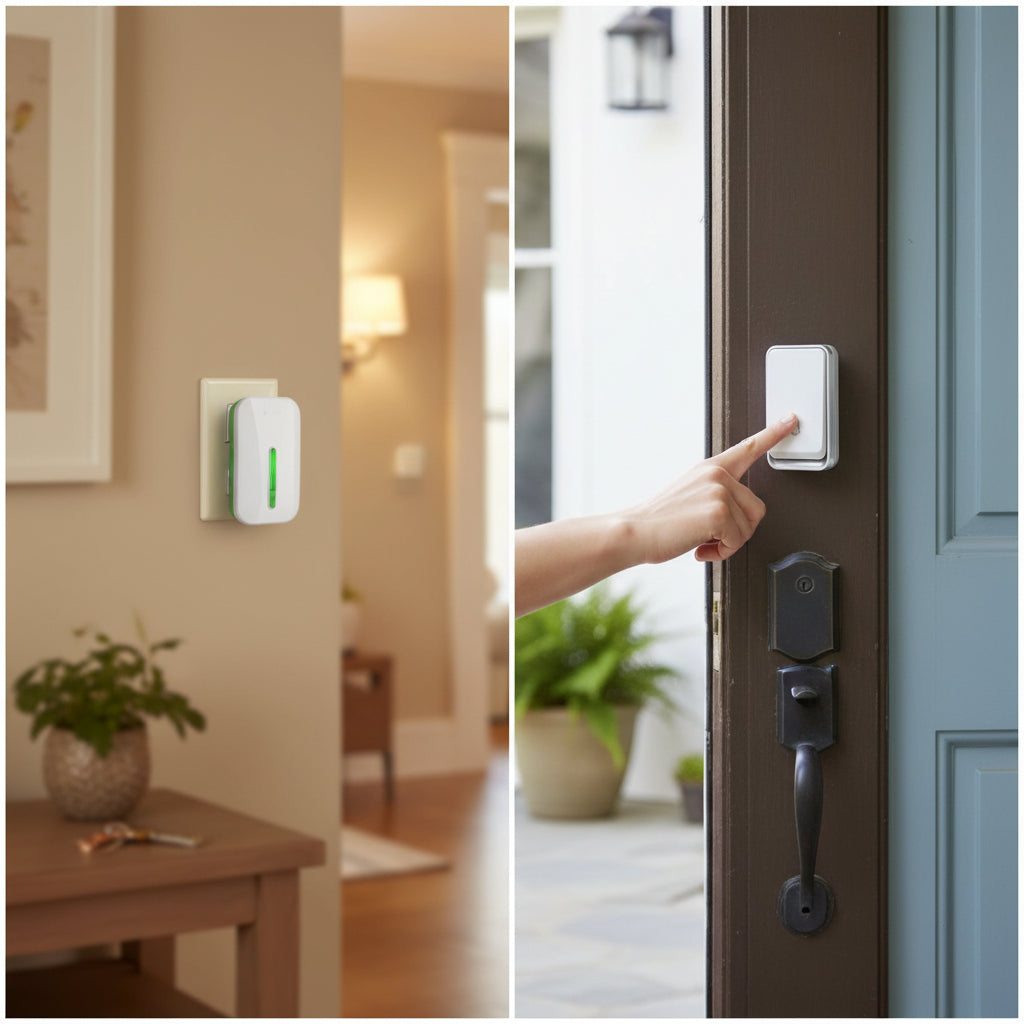 Wireless Doorbell Home Security Easy Installation
