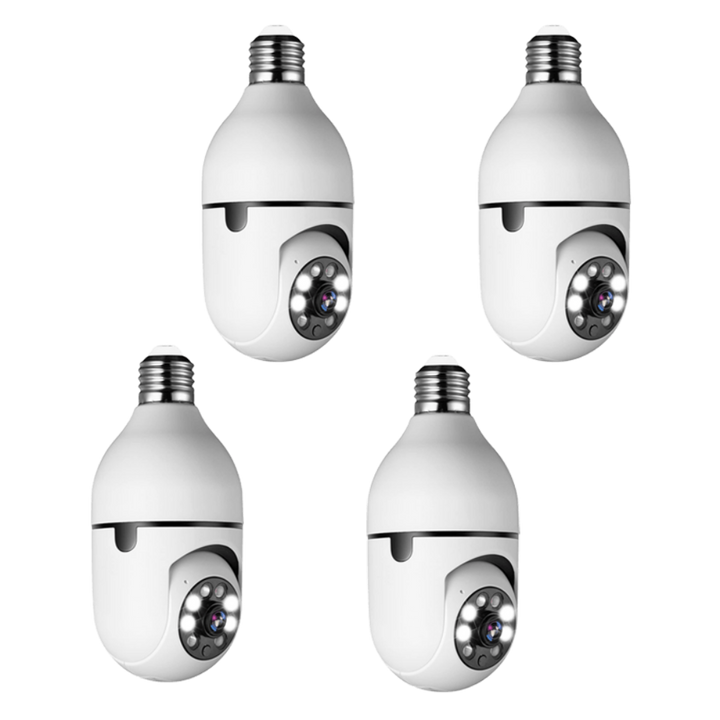Wireless Security Camera Lightbulb Indoor Outdoor Use