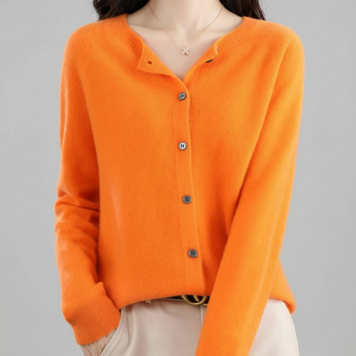 Womens Knitted Sweater Cardigan Warm