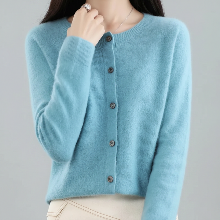 Womens Knitted Sweater Cardigan Warm